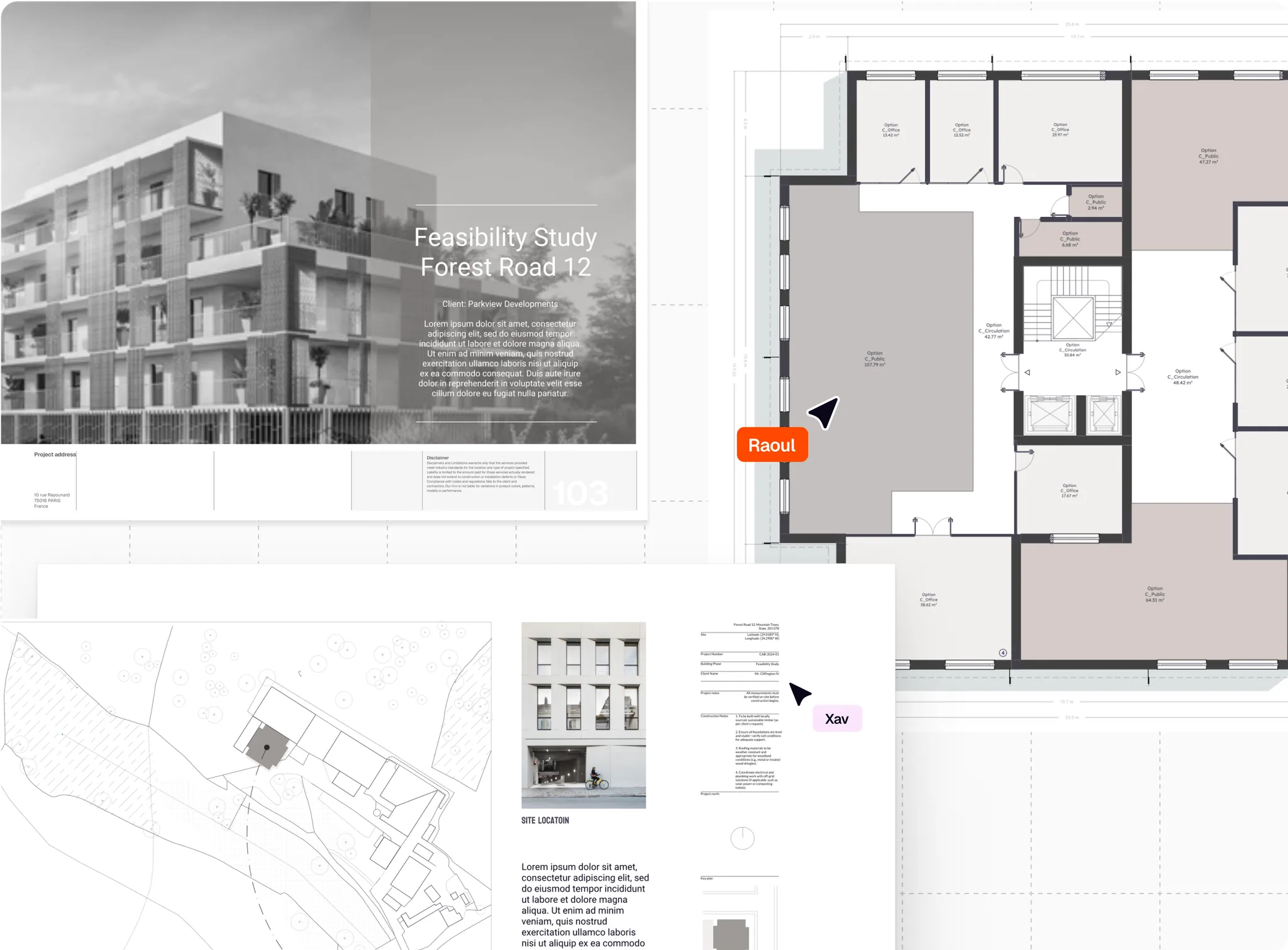 Real estate developers software
