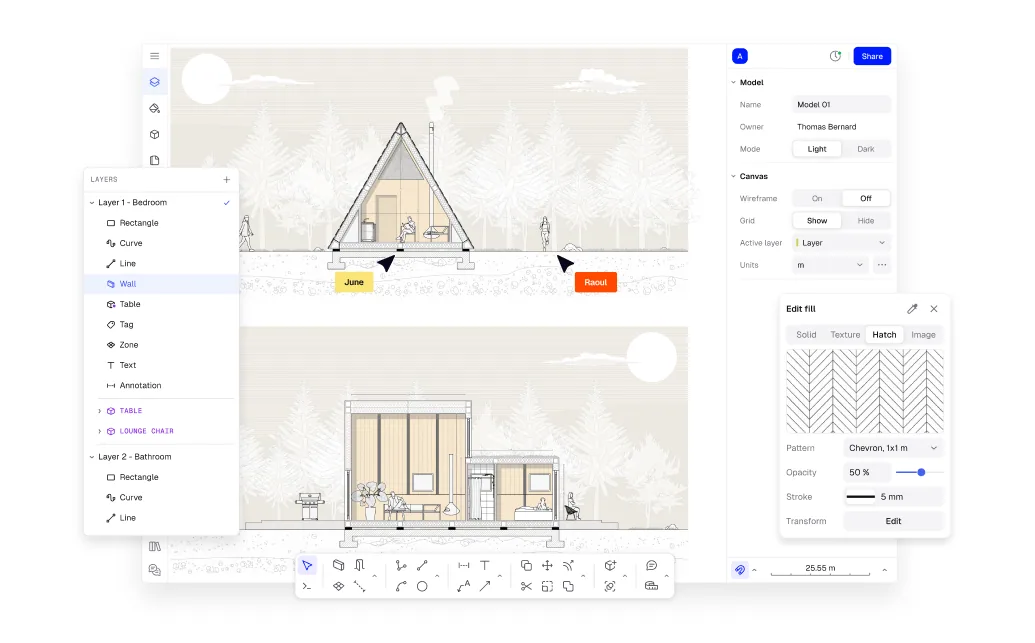 Interior decoration software